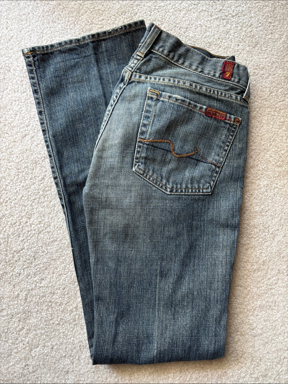 Vintage 7 for All Mankind Bootcut Jeans